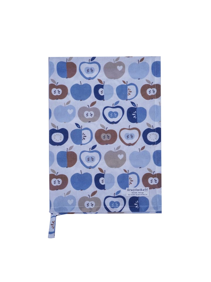 Geschirrhandtuch Happy Apples in blue