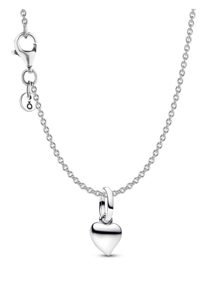 Damen-Kette Geschenkset Silber mit Mini Herz-Anhänger