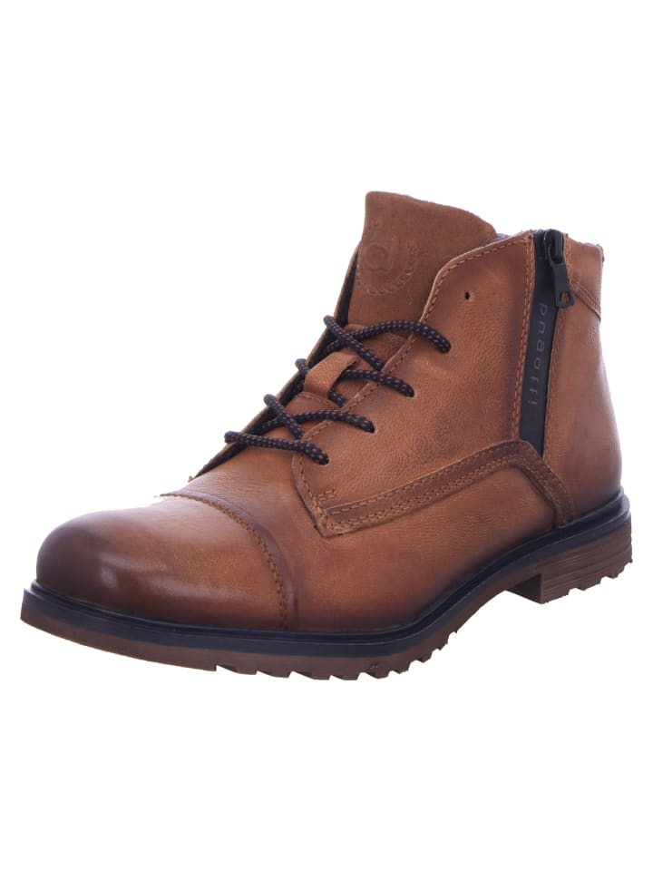Schnürstiefel in braun