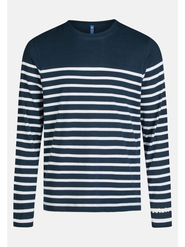 Sweatshirt EBB - RINGEL Navy-Offwhite