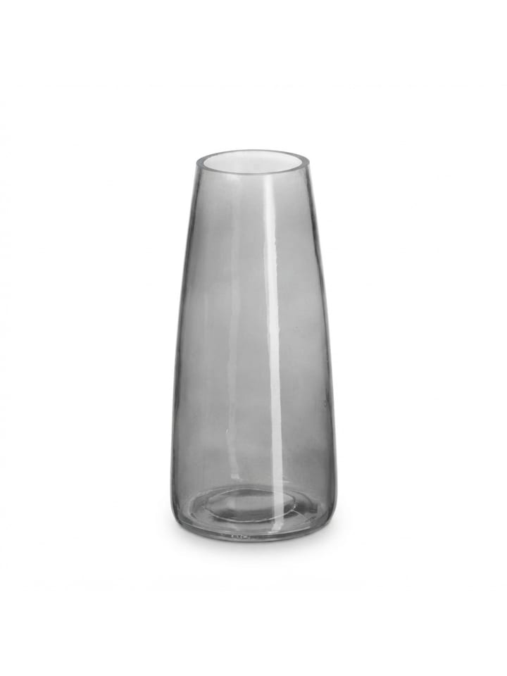 Vase in Grau - (H)21,5 x Ø10 cm