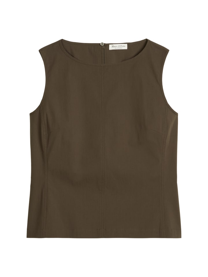 Blusen-Top shaped in Mossy Earth