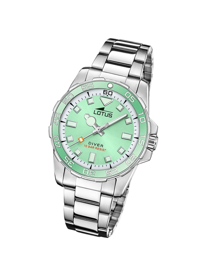 Chronograph-Armbanduhr Lotus Classic silber mittel (ca. 36,8mm)