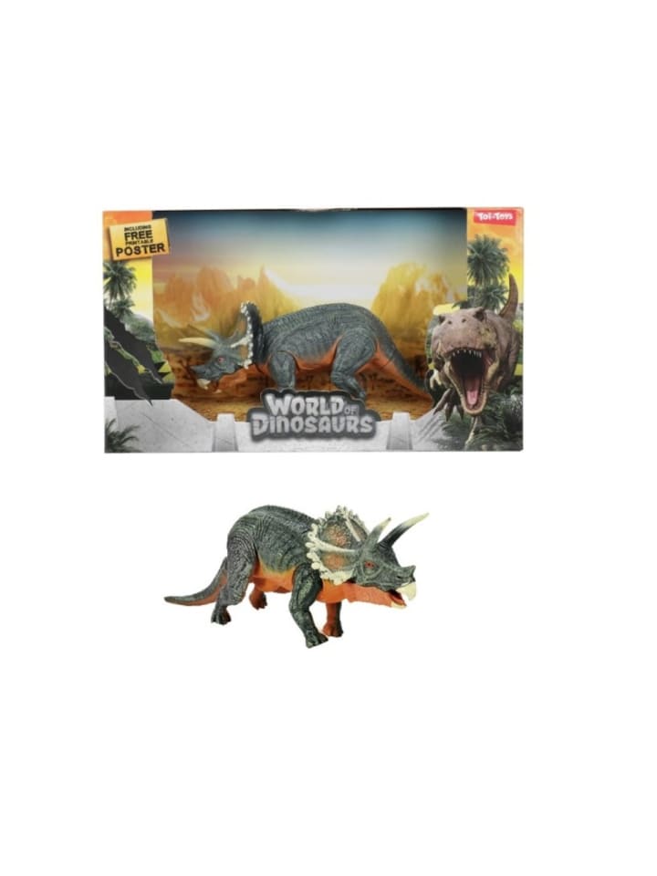 WORLD OF DINOSAURS Dino in blau