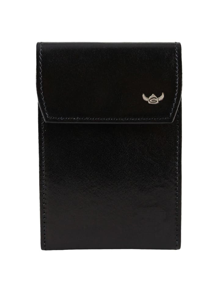 Colorado Kreditkartenetui RFID Leder 7 cm schwarz