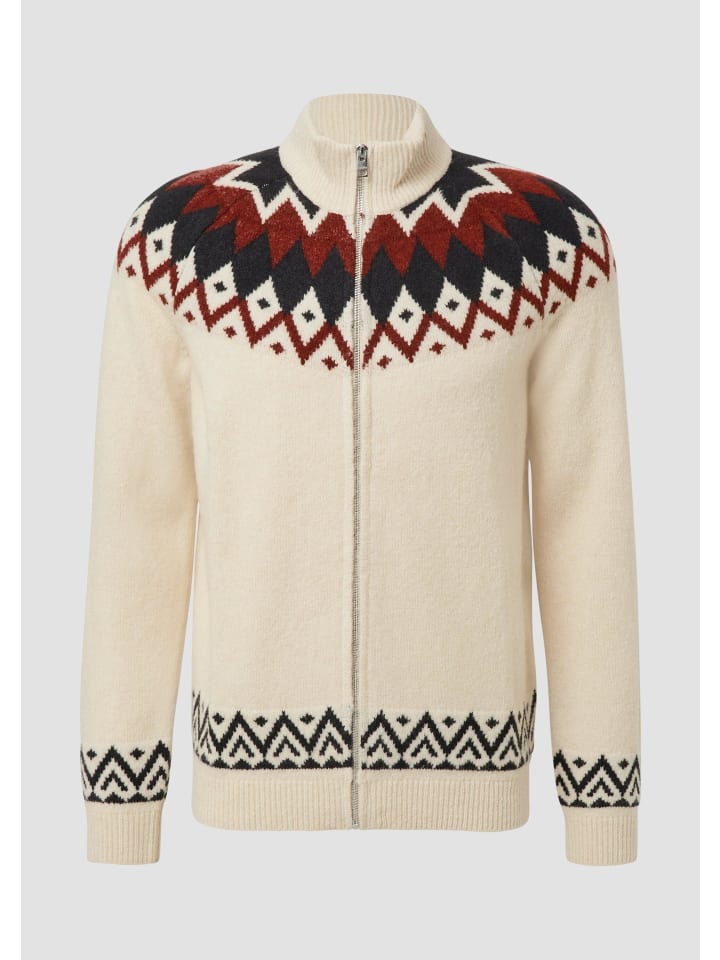Strickjacke in 80A6_helles beige