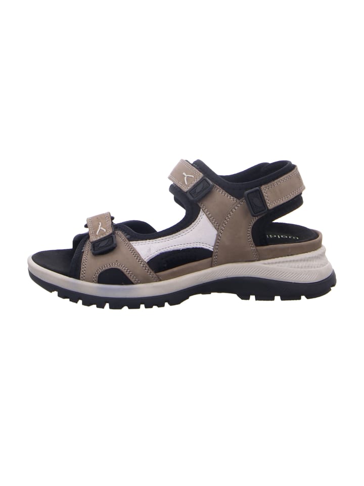 Komfort Sandalen in Grau