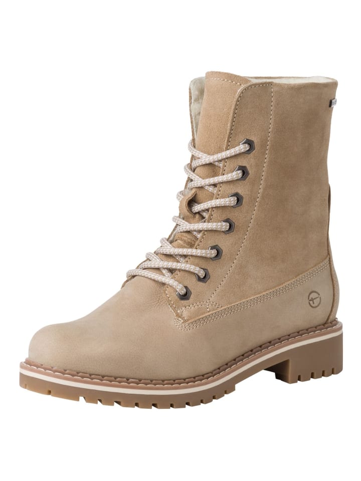 Stiefelette in beige
