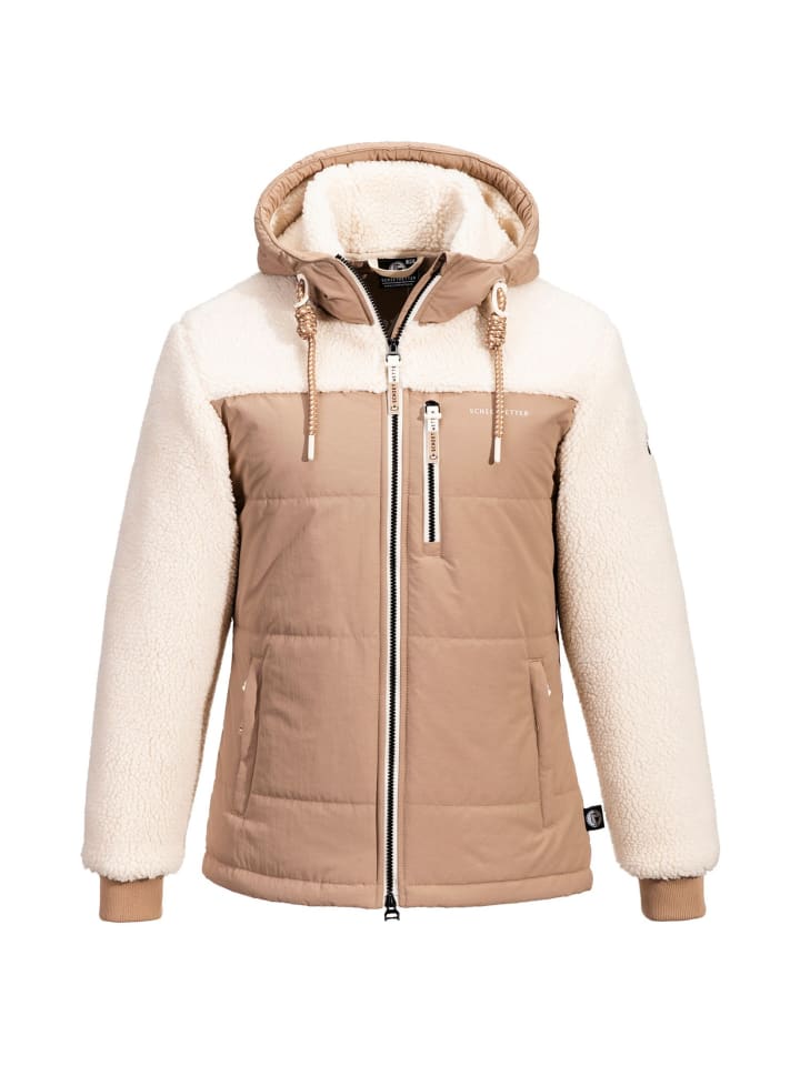 Hybridjacke "Sturmfrei Lara" in camel
