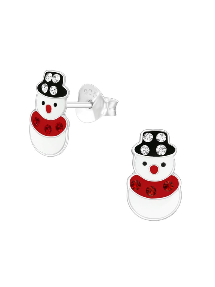 Ohrstecker in Silberfarben