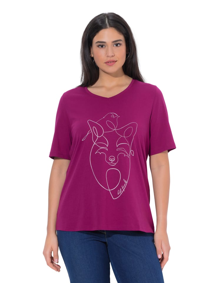 Shirt in magnolienrot