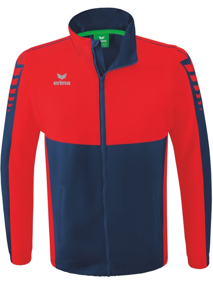 Trainingsjacke "Six Wings Jacke Mit Abnehmbaren Ärmeln" in Blau