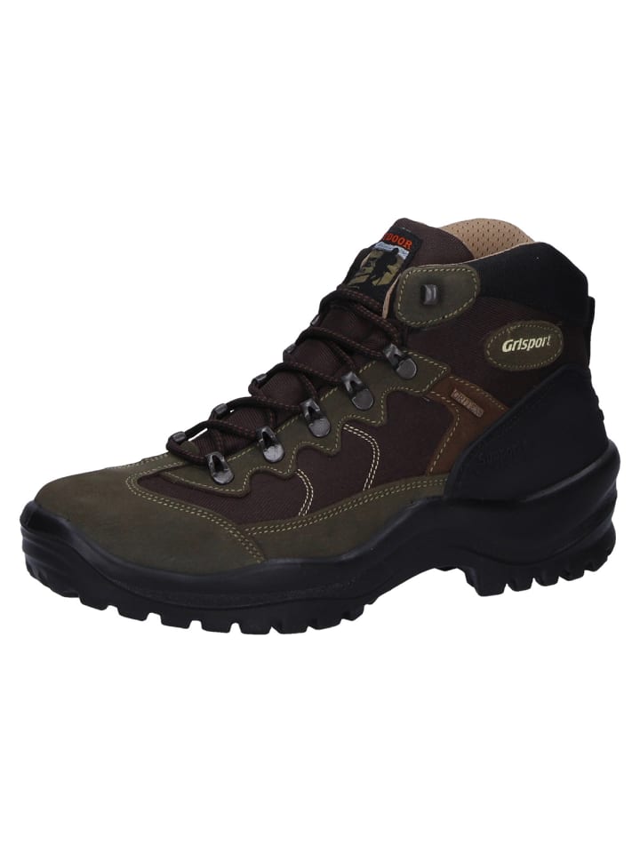 Wanderschuhe Schnürstiefel Gritex in oliv