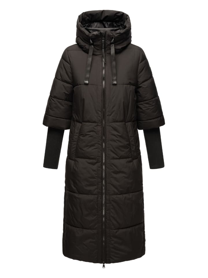 Steppmantel Ciao Miau XIV in Black