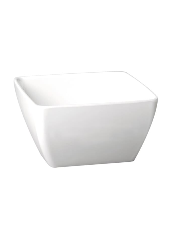 Schale Friendly Bowl in weiß, 25 x 25 cm, H: 12 cm, 3,8 Liter