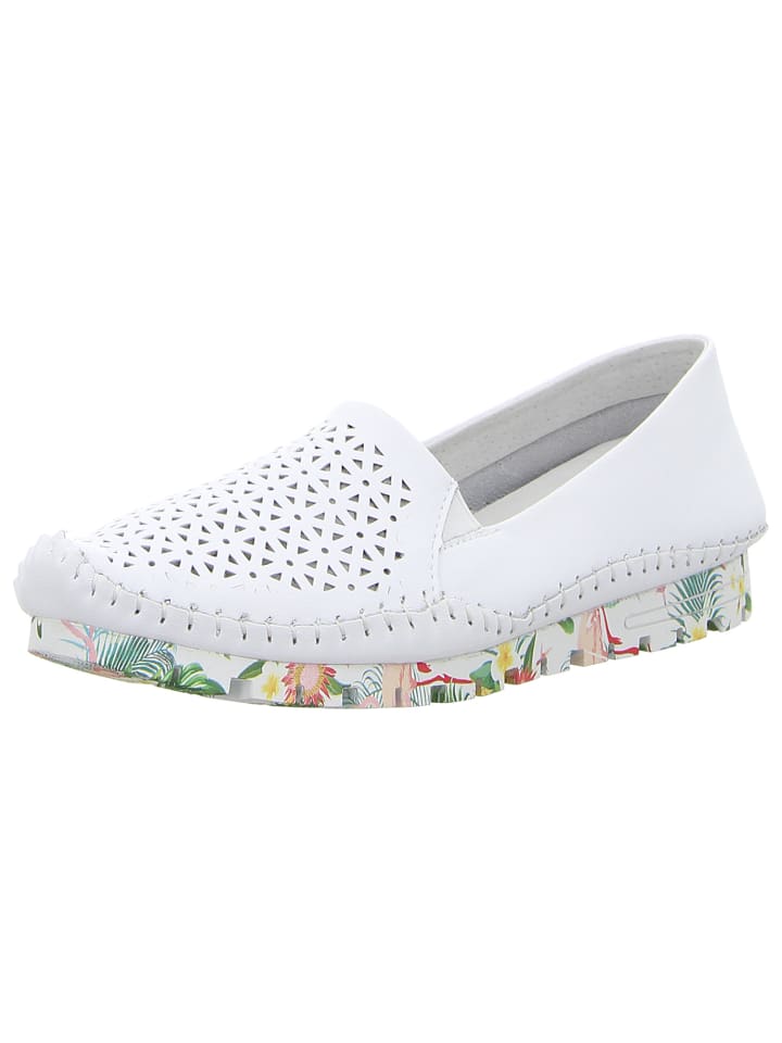 Slipper in weiß