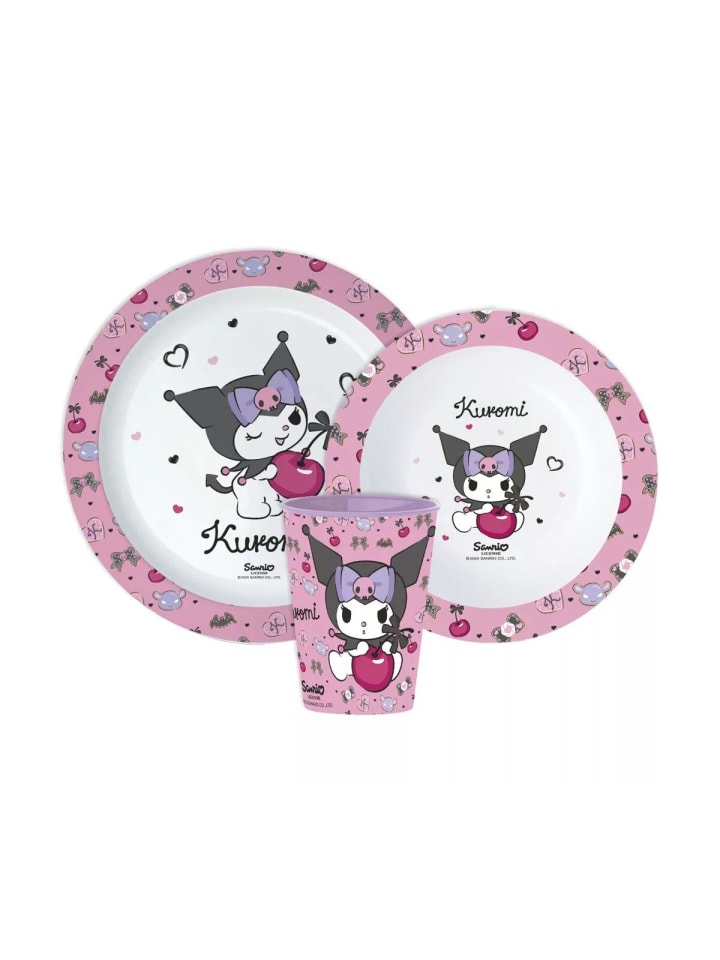 Kuromi Geschirrset