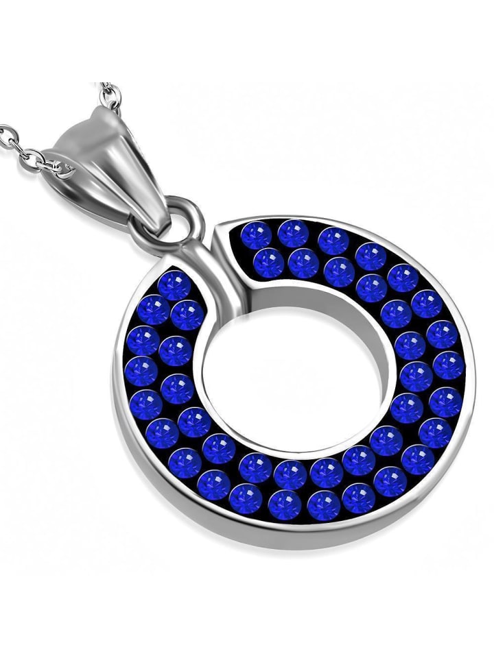 Anhänger in Blau