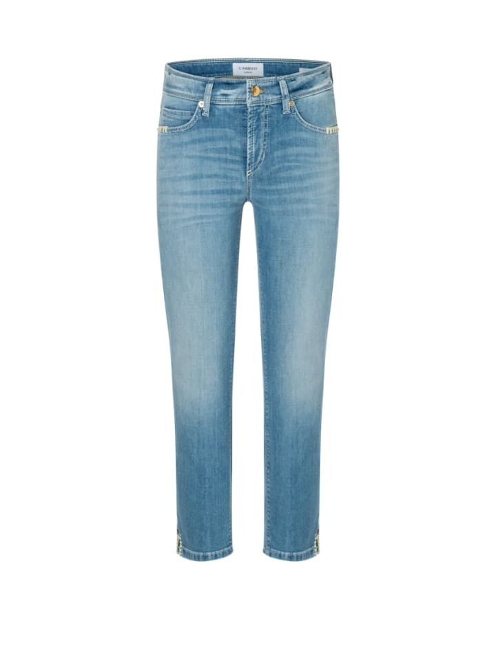 Straight Leg Jeans für Damen in uni