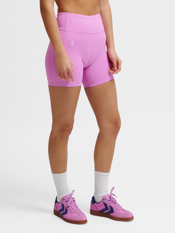 Tight Kurze Hose Hmlhiit Damen in VIOLET
