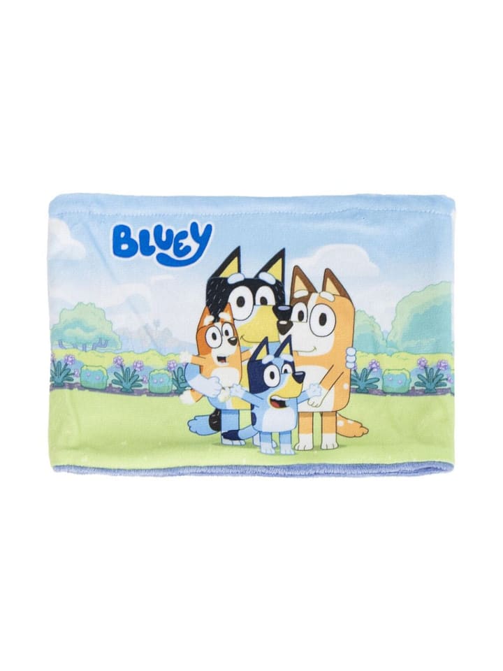 Bluey Winter Snood Schlauchschal Kinder warm Outdoor Freizeit in Mehrfarbig