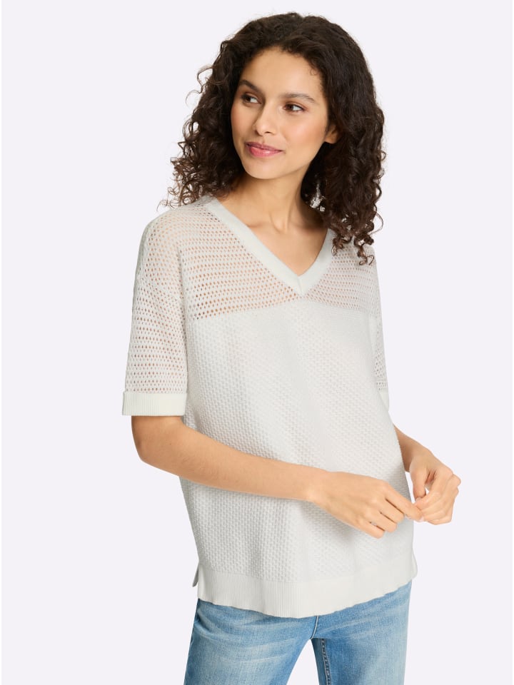 Pullover in ecru