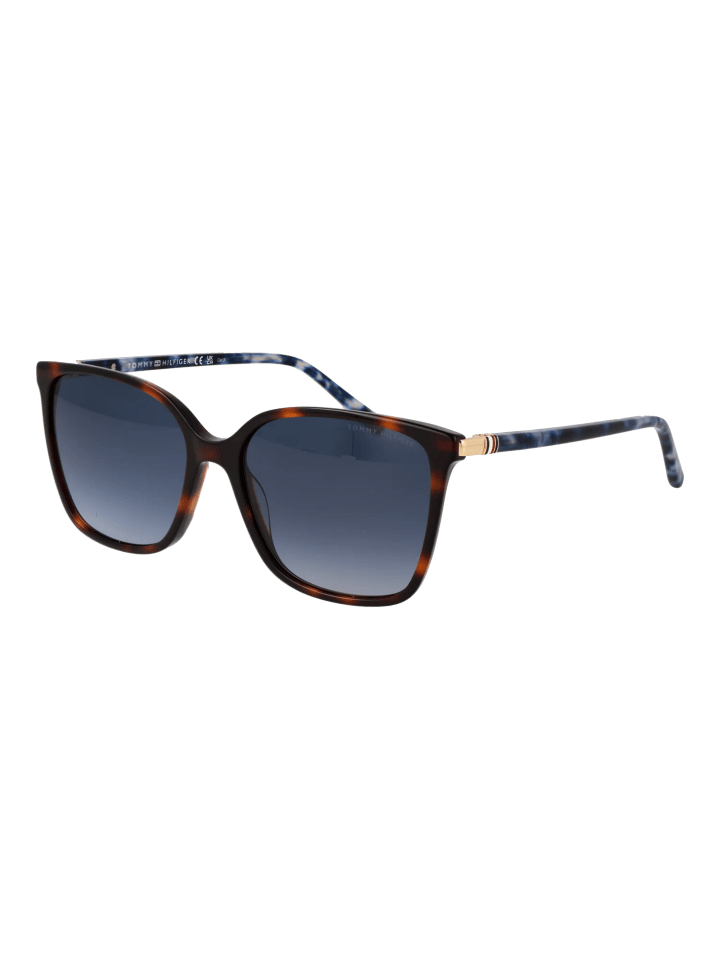 Frauen Sonnenbrille Schmetterling Braun