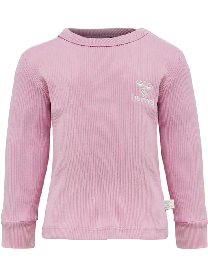 T-Shirt Hmlsami Mädchen in MAUVE MIST