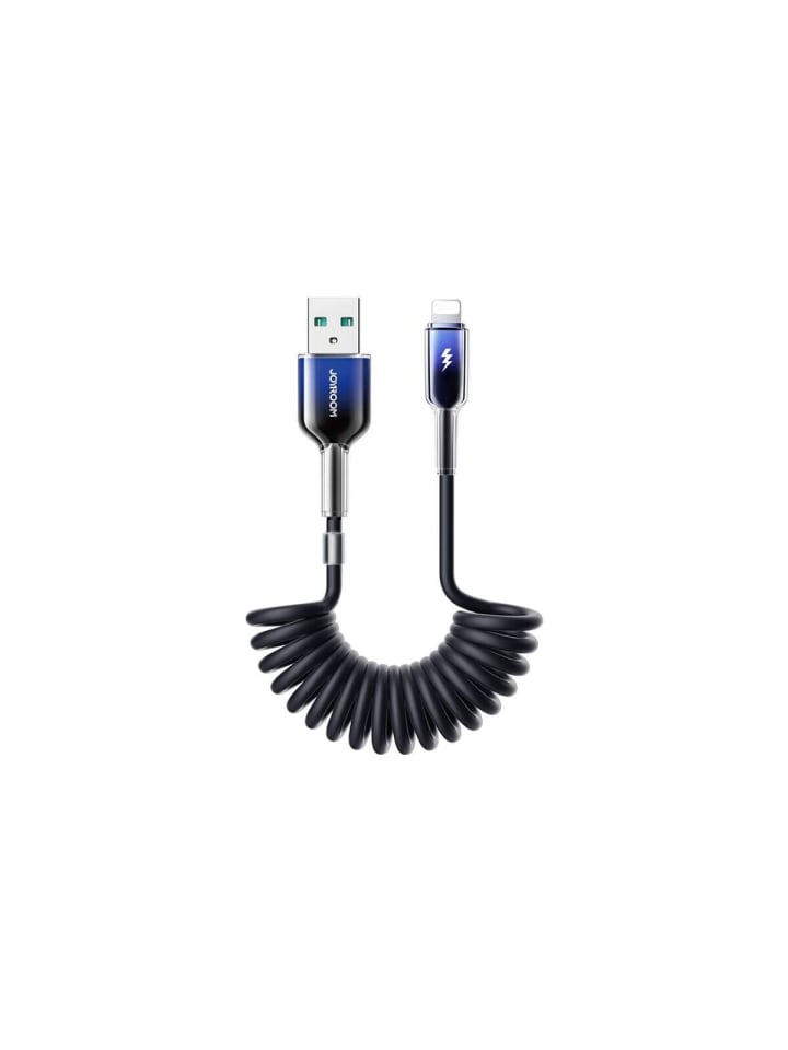 Joyroom Schnell-Ladekabel 60W USB-A Lightning 1.5m schwarz