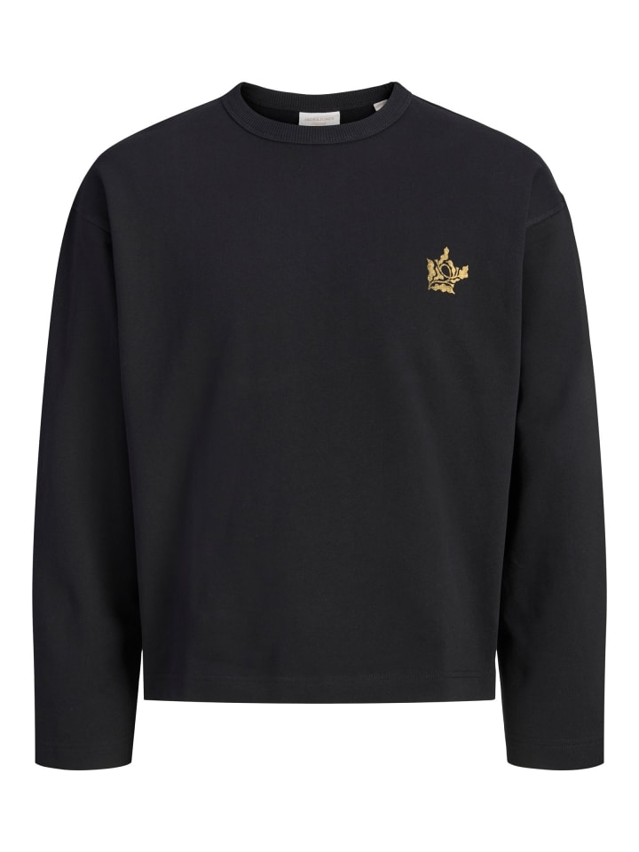 Sweatshirt in Black