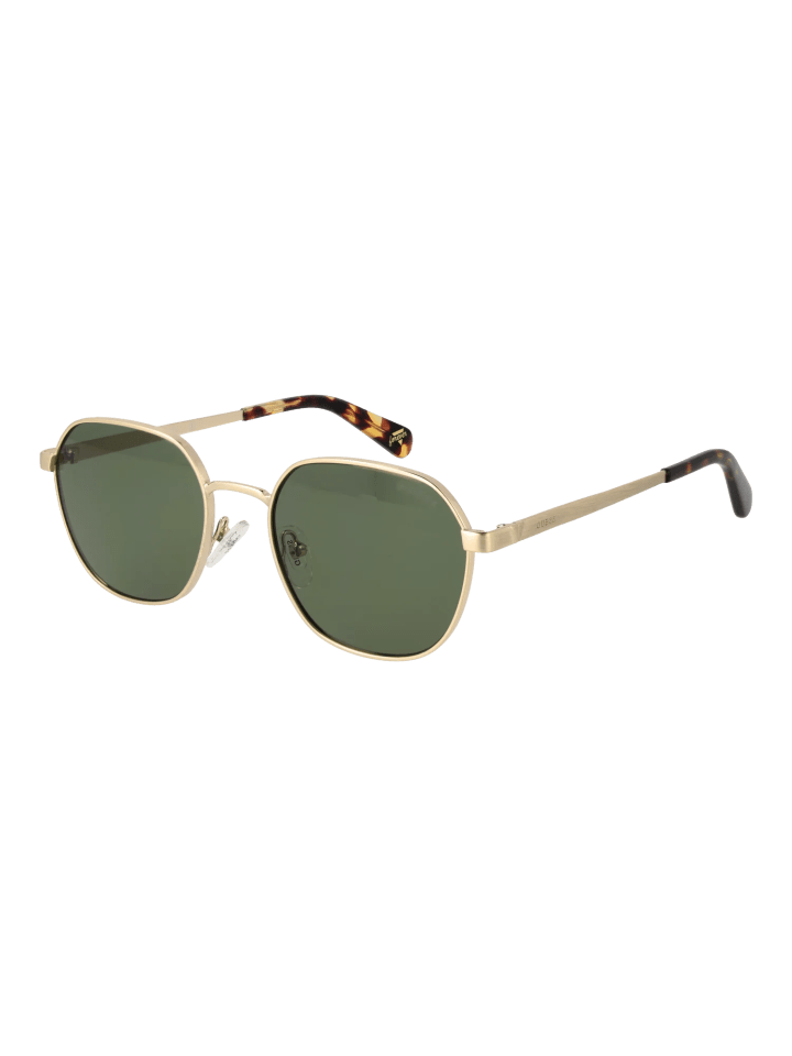 Unisex Sonnenbrillen Trapez Gold