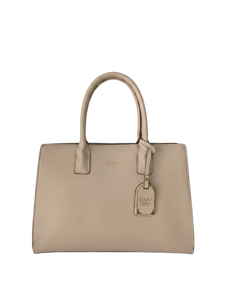 Schultertasche in BEIGE