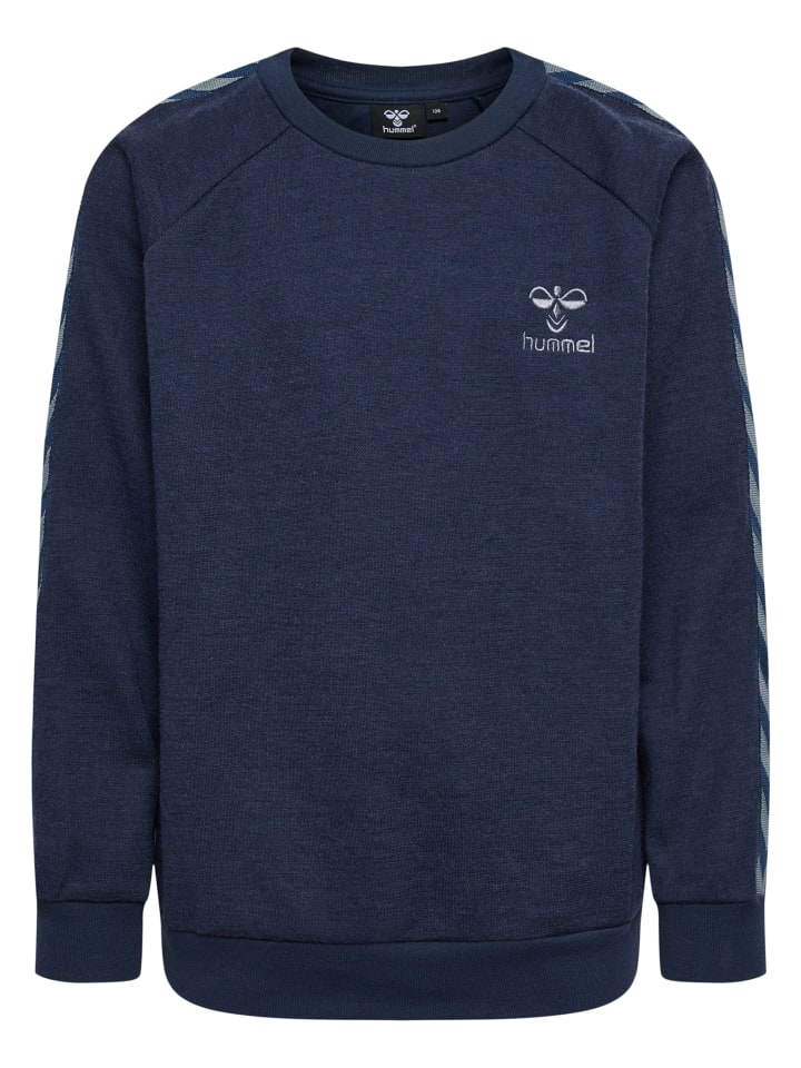 Sweatshirt Raglanärmel Hmlwong Jungen in BLACK IRIS