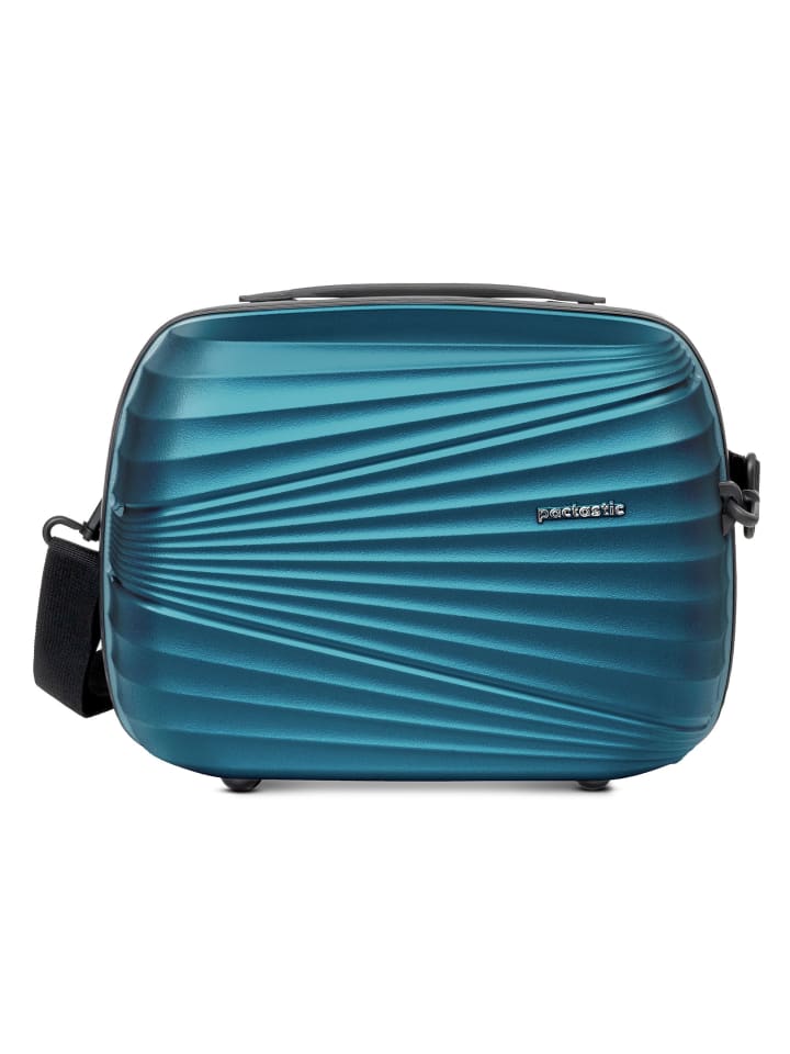 Collection 02 Beautycase 34 cm turquoise metallic