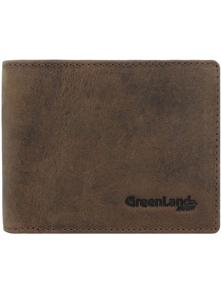 Greenland Nature Geldbörse RFID limango cm Leder in | kaufen cork günstig 11,5