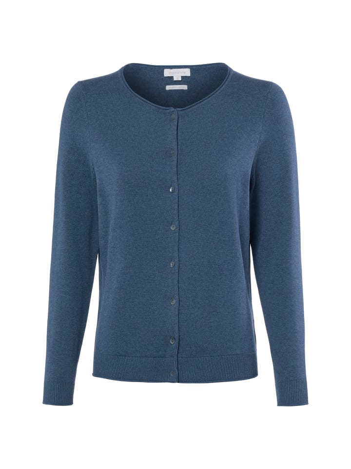 Strickjacke in blau - 0007