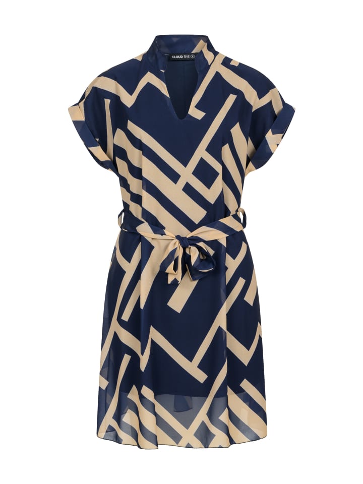 Day Dress in navy