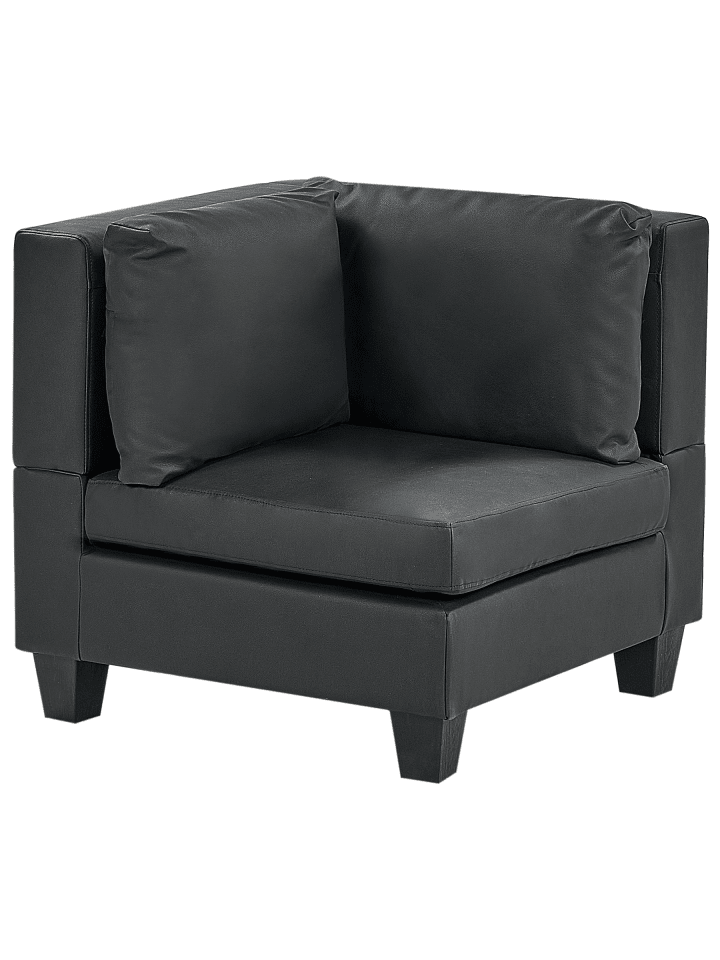 Sofaelement UNSTAD in Schwarz - (W) 76 x (H) 72 x (L) 76 cm