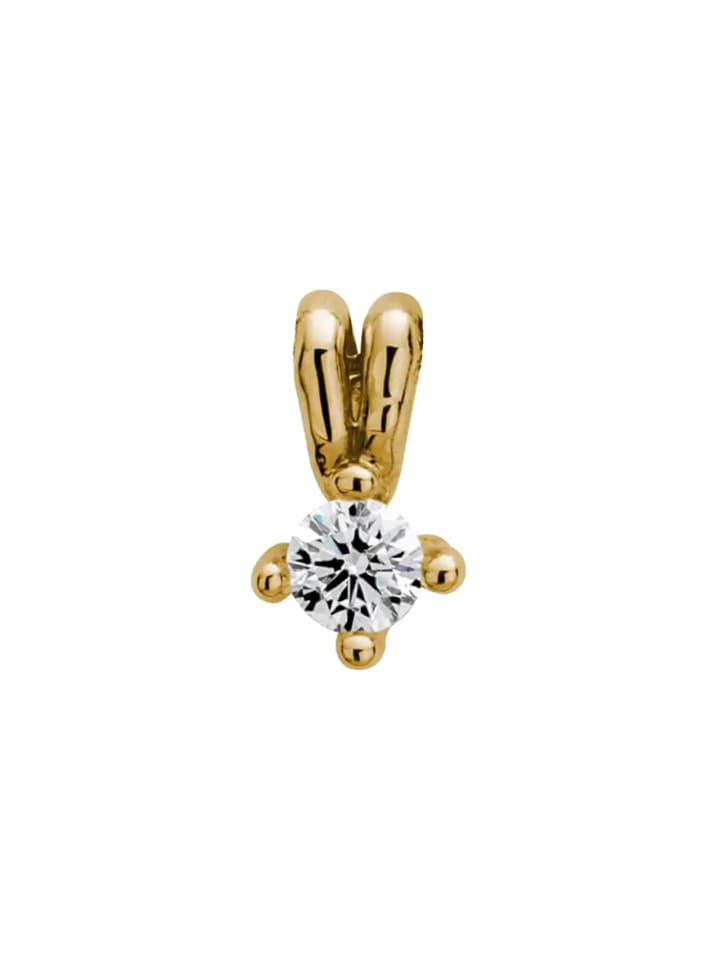 585/- Gold in gelb