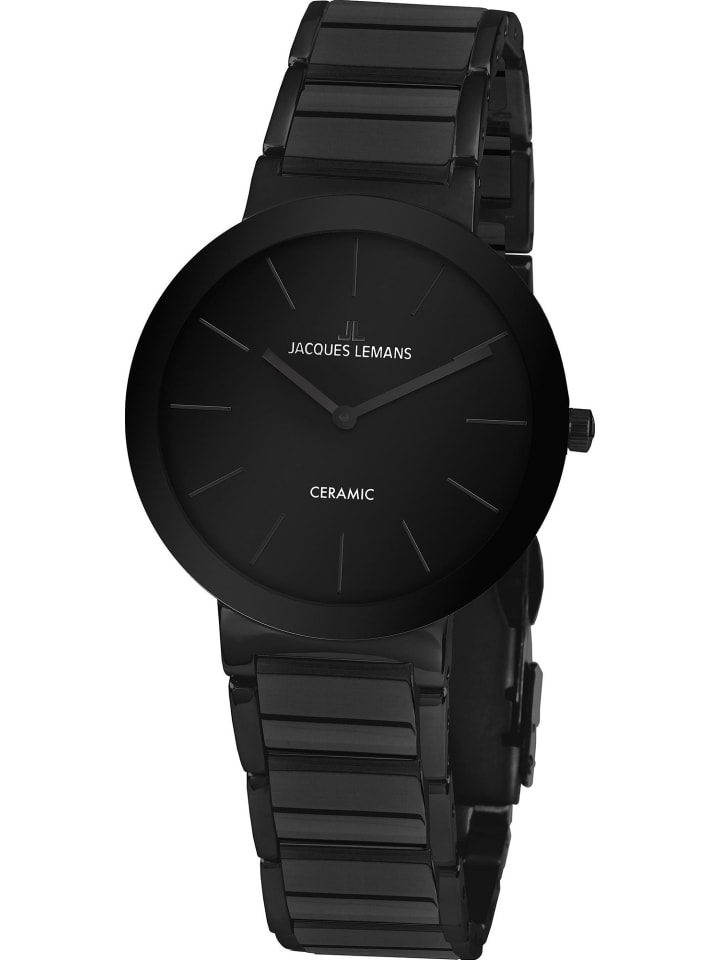 Uhr in Schwarz