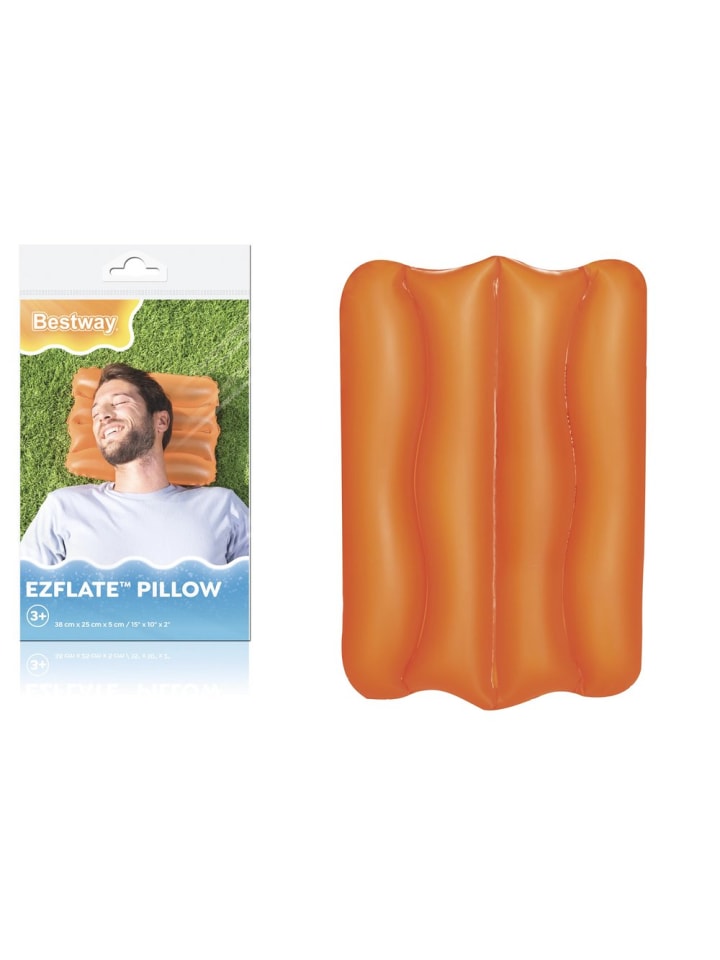 Aufblasbares Kissen 38 x 25 cm Orange Bestway 52127