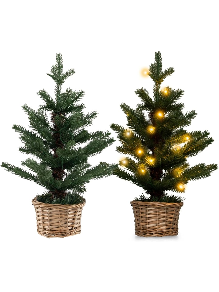 Künstlicher Weihnachtsbaum LED in Grün