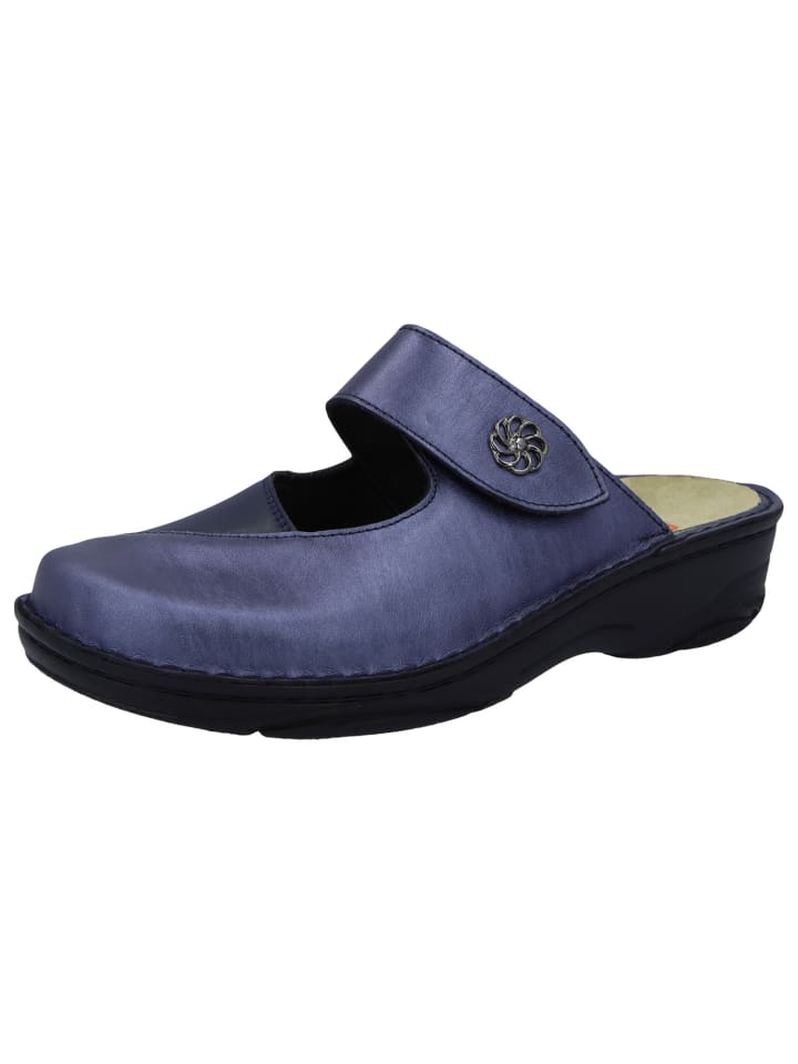 Clogs Heliane in blau
