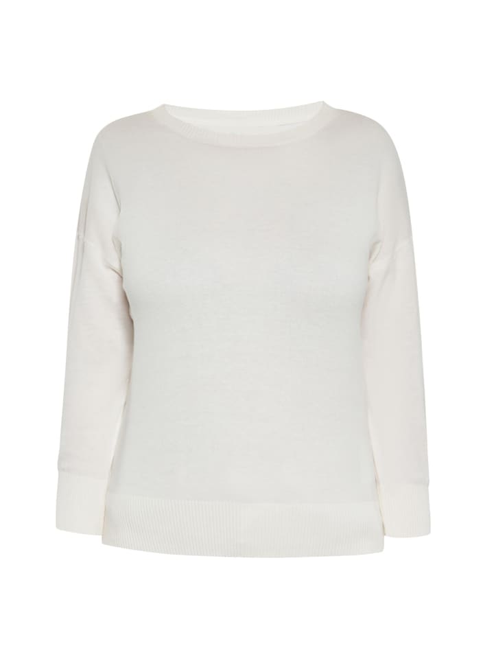Women Pullover in Wollweiss