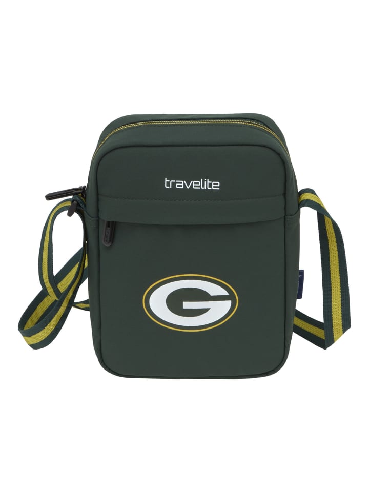 travelite x NFL Mini Bag Umhängetasche 17 cm green bay packers