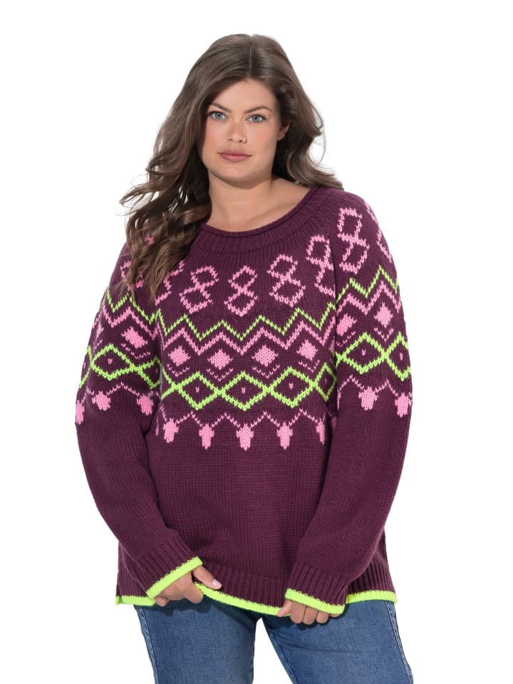 Pullover in pflaume