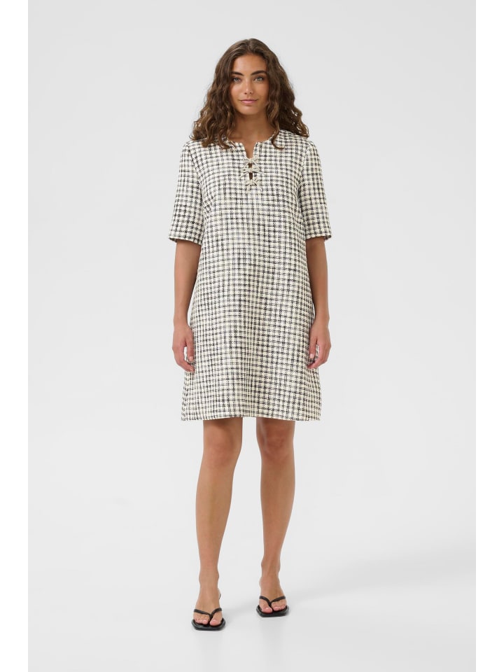 Kleid CUheaven Casual fit in Black/White Check