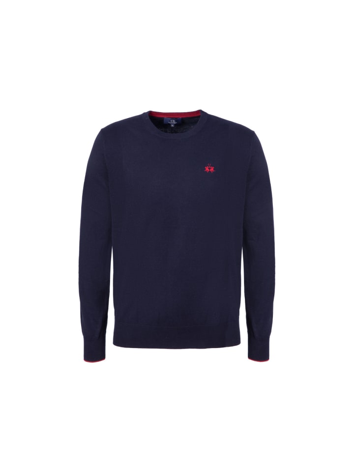 Pullover MCS010 in dunkelblau