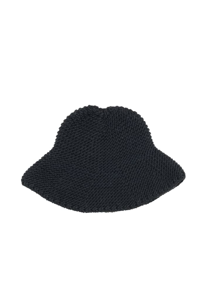 Mütze " Fischerin " in schwarz