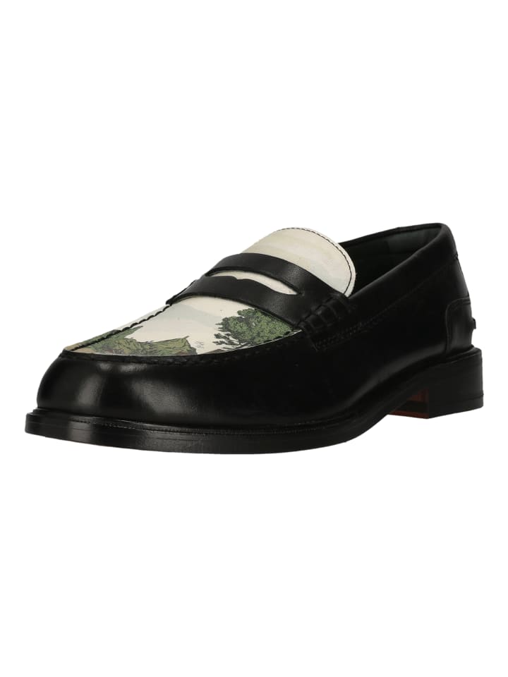 Schlupfschuhe CraftJames in 1216B Black Int Lea